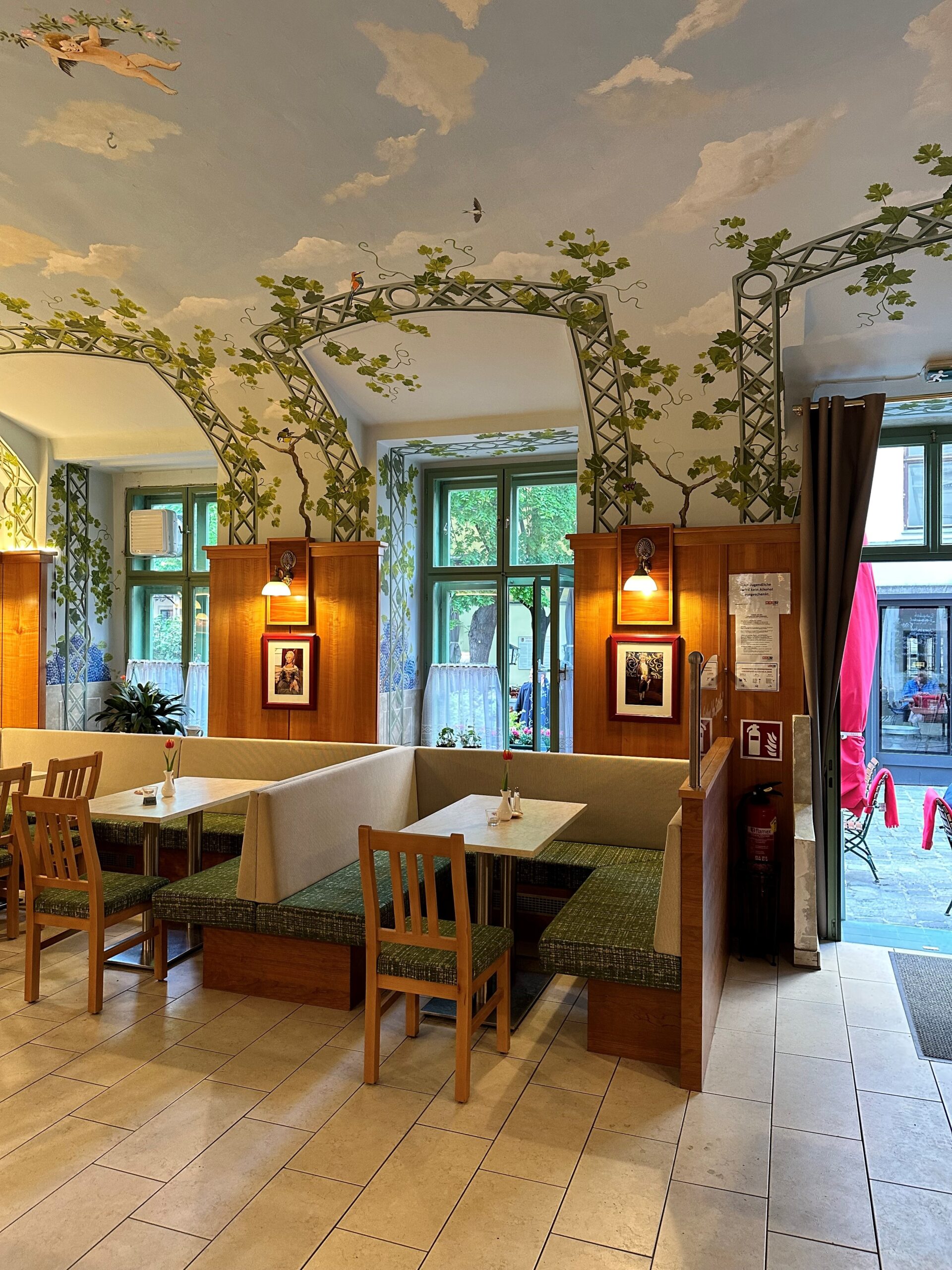 Gastraum Gasthaus am Spittelberg